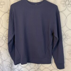 Mens Heavy Waffle Crewneck Sweatshirt - All In Motion - Dark‎ Blue Size Small